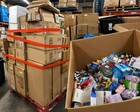 Amazon Target Walmart Merchandise Collection - Retail Inventory Mix