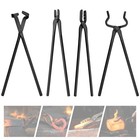 Blacksmith Tongs Set  v-bit Blade Tong  Flat Tong  Blade Tong And Wolf Jaw Tong