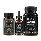 Play More Men s Power Of Super Herbs Combo Kit - Sealed 3-in-1 Wellness Pack