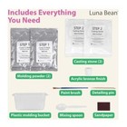 New Luna Bean Infant Plaster Casting Kit Hand Or Foot By Casting Keepsakes 