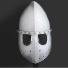 Medieval Cabaset Helmet Battle Warrior Knight Steel Helmet Larp Cosplay Costume
