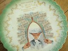 Anaheim  Ca 1910 Hardware Store Advertising Calendar Plate  Wishbone Woman Calif