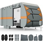 Waterproof Cover Anti Uv Tearproof Zipper 20-22ft Rv Cover   Camping Trailer