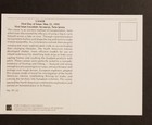 Fdc Maxi Card Maximum Canoe 1991 Stamp Scott 2453 M110