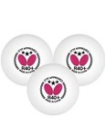 Butterfly R40  Table Tennis Balls - 40mm White Ping Pong Ball - Ittf Certifie   