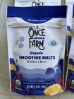 Once Upon A Farm - Organic Smoothie Melts Blueberry Burst 4 Packs
