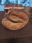 Rare Early C 1915 Wilson Baseball Catcher Mitt Pre-web  Ny Sf Vintage Pw-1231