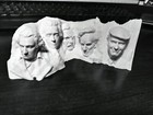 6  Smiling President Donald Trump Mount Rushmore Trumpmore Maga 3d Printed White