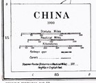 1900 Map Of China And Adjacent Countries