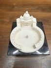 Vintage Vatican City St Peter   s Square Basilica Miniature Marble Base