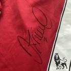 Angel Di Maria Autographed Manchester United Jersey
