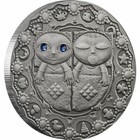 Belarus Zodiac Signs Gemini Ngc Pcgs Ms67 1oz  999 Silver Coin Swarovski Eyes