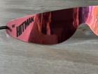 Vintage Wwf Bret Hitman Hart Pink   Black Wrap Around Sun Glasses Wwe 1990s 90s
