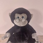 Melissa And Doug Monkey Baby Gorilla Chimp Black Grey Plush Toy
