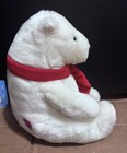 Coca Cola Bear Plush White Polar Bear Soda
