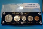 1946 Mint Silver Set U s  Coins Lustrous Choice Brilliant Uncirculated Nice 