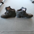 Nos Vtg 90s Converse Cons Halftime Mid Basketball Sneakers Shoe Mens 10 5 Black 