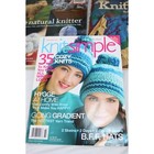 Lot Knitting Books Magazines Vintage Knit Natural Simple 90521 Sunset
