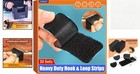 30 Sets Heavy Duty Hook   Loop Strips - Strong Adhesive For Indoor outdoor Use