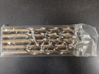 Amoolo Cobalt Hss 3 8 In Twist Drill Bit Set 5pc 135   Split Point Round Shank