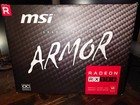 Msi Radeon Armor Rx 580 4gb Gddr5 Graphics Card   orginal Box    fur Mark Video 