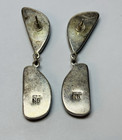 Kewa Signed Nelson Garcia Sterling 925 Silver Turquoise Earrings - 47