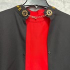 Vintage Knights Of Columbus Ceremonial Cape Cloak Black red The English Company