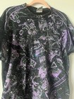 Vintage 1993 Liquid Blue Constellation Astrology All Over Print Lrg Zodiac Shirt
