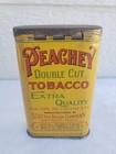 Vintage Empty Peachey Vertical  Pocket Tobacco Tin Very Good Condition