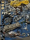 Antique Vintage Junk Drawer Jewelry Lot Estate Sale Find Lot G-25
