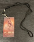 Kelly Clarkson Studio Sessions Vegas Vip Holographic Laminate Lanyard Rare