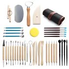 40pcs Clay Tools  Pottery Tool  Diy Modeling Clay Sculpting Tools Set    carving