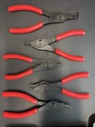 Srpcr105 Snap-on 5-piece Red Snap Ring Pliers Set