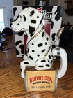 1998 Budweiser Dalmatian Character Lidded Stein With Original Box