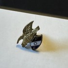 Eagle Foe Fraternal Order Of Eagles Screw Back Pin Vintage Collectible Red  t 