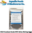 Brine Shrimp Eggs 25g Premium Grade 90  Hatch Rate Artemia Cysts