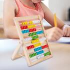 Wooden Abacus Classic Counting Kids Learning Math For Toddlers Children