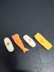 Cute Sushi Eraser Set  Egg   Shrimp  Stationery Collector Gift