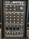 Matrix 200 B-52 3-piece Active Pa System  Amp And 2 Speakers  Pickup Only  Ga