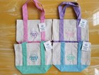 Trader Joe   s 2026 Mini Canvas Pastel Tote Bag Set Of 4 Or 2 Or 1 - Your Choice