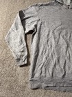 Adidas Hoodie Mens 3xl Gray Fleece Pullover Kangaroo Pocket Logo Sweatshirt