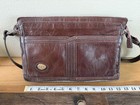 Rare Vintage Ralfeaux Leather Purse From British Hong Kong  1960s-1970s  Brown