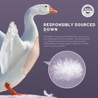 White Goose Down Pillow Luxury Hotel Bed Pillow With 100  900 fill Power  Goo   