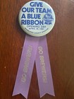 Milwaukee Brewers 1981 Opening Day Pin Pabst Blue Ribbon Beer With Ribbon