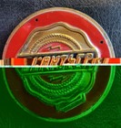 Lot Collection Of  4 Vintage 1950 s Wheaties Premium Metal Car Emblem Badges