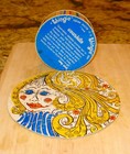 Vintage 1968 Springbok Thingie Gwendella Round Puzzle 7  Circular Jigsaw