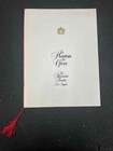 The Phantom Of The Opera Program   Insert  Ahmanson Theatre  La Premiere 5 31 89