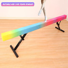 8 Ft Gymnastic Balance Beam With Adjustable Height From7 Inch To 22 Inch For Kid