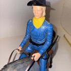 Vtg 1965 Marx Johnny West General Custer   Horse W accessories Preowned
