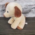 Ty Baby Bumpkin Brown Tan Patch Puppy Dog Plush 6  Lovey Stuffed Animal 2017 